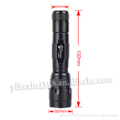 WF-502B UV 365nm Purple Light LED UV Flashlight